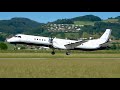 Saab 2000 SE-LRA Landing at Bern