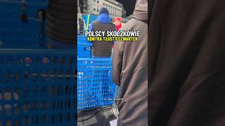 POLSCY SKOCZKOWIE VS TŁUSTY CZWARTEK. FAWORKI CZY CHRUSTY? #SHORTS