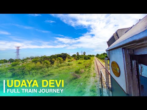 Colombo to Batticaloa Full Train Journey + Epic Cab Ride | Udaya Devi Express | උදය දේවි