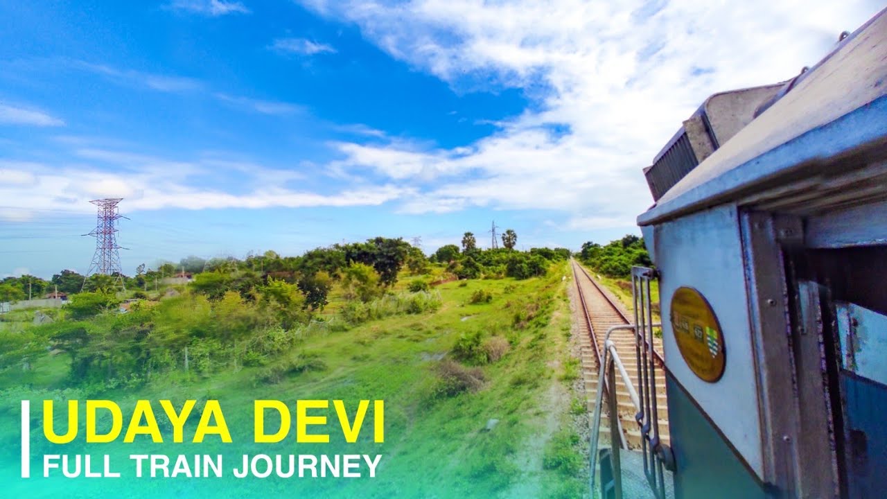 Colombo to Batticaloa Full Train Journey + Epic Cab Ride | Udaya Devi Express | උදය දේවි