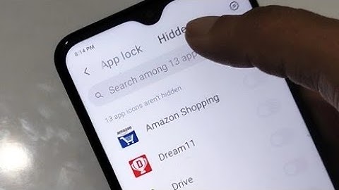 Redmi 9 Prime Hide Apps | How to Hide Apps in Hindi