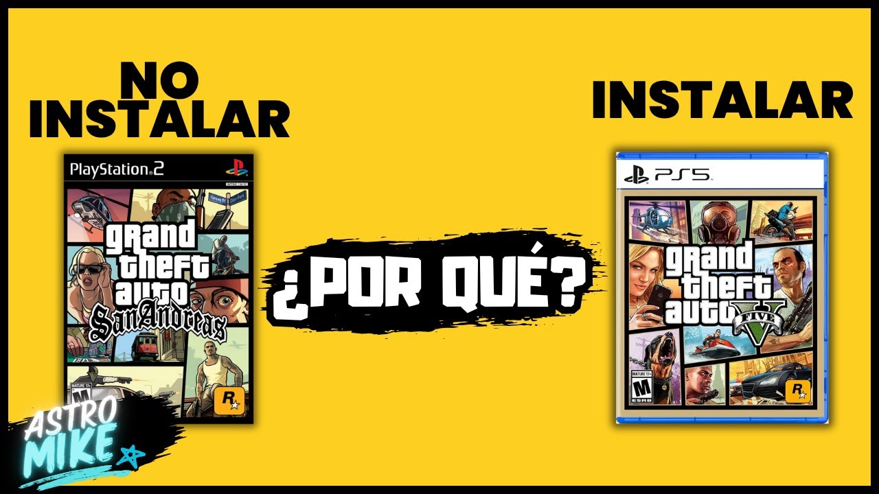 ¿Porqué es necesario instalar los juegos ahora?