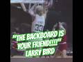 Larry Bird’s Impossible Over-the-Backboard Shot 😳  #larrybird #nba #basketball #goat #nbaplayer