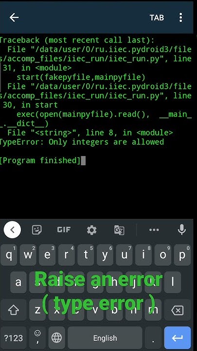 Part-7 | raise an error | How to handle errors raising in Python | type ...