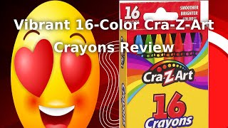 Vibrant 16-Color Cra-Z-Art Crayons Review