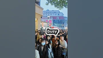 Wuhan Famous Jiang Han Street China Crowd Travel Shortsvideo 