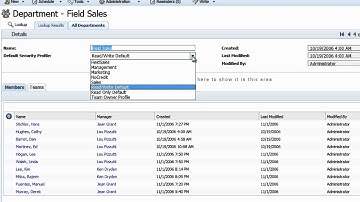 SalesLogix Web Administration for Departments- SalesLogix Demo Series