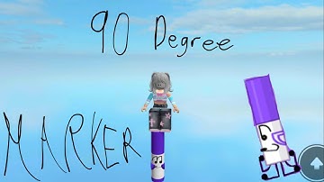 HOW TO GET 90 DEGREE MARKER IN FIND THE MARKERS ON ROBLOX🖍️