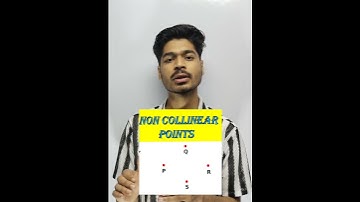 #collinear points and #non collinear points #mission maths universe