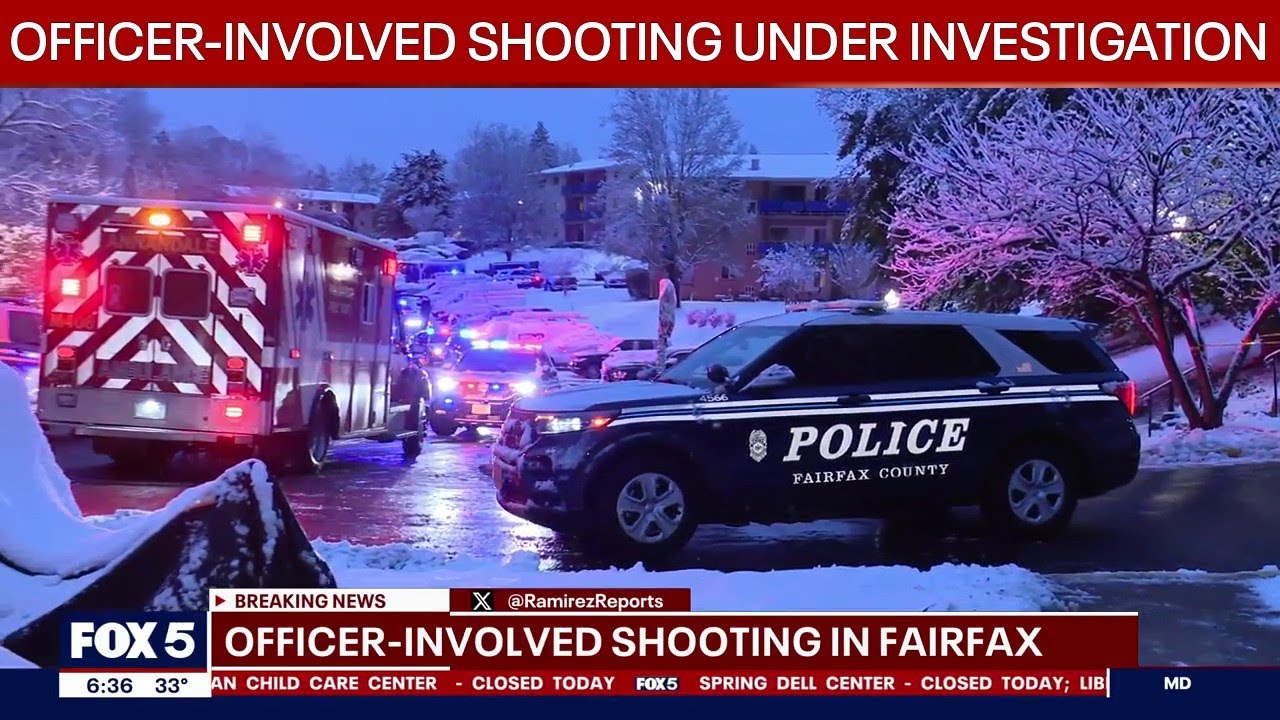 Officer-involved shooting under investigation in Fairfax County - YouTube