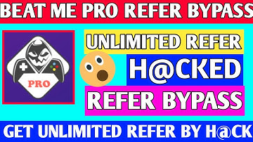 [ 0TP Bypass ] Unlimited Trick || Refer Bypass Trick || Beat me pro App Unlimited Trick mod apk