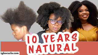 From Big Chop to Beautiful Locks: 10 Years of Natural Hair Love