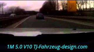 1 M Coupe 5.0 V 10 SMG 550 PS  0-300 km/h Tachovideo TJ-Fahrzeug-design.com