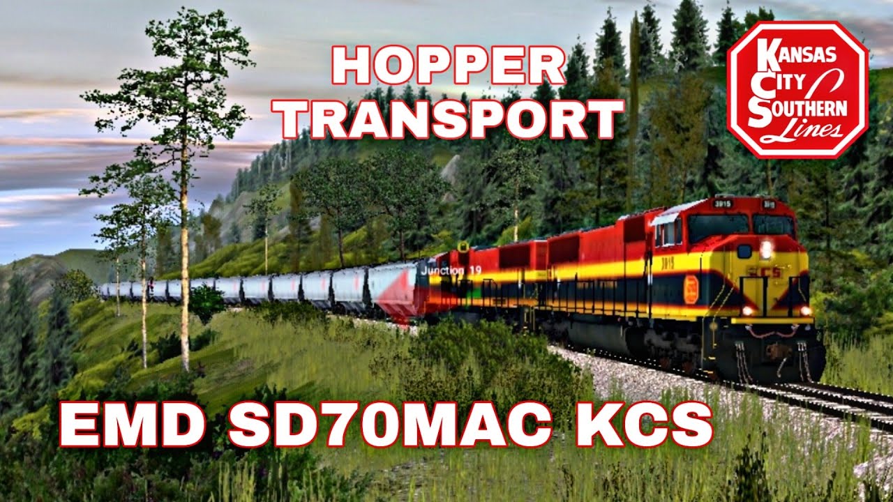 EMD SD70MAC, KCS ,[Trainz mobile android] [see the description] - YouTube