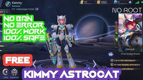 Free Kimmy Astrocat Epic Skin in Mobile Legends