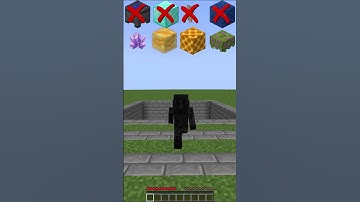 MINECRAFT: HOW MUCH FALL DAMAGE CAN YOU TAKE? 😍 (AXEL F) #shorts #minecraft