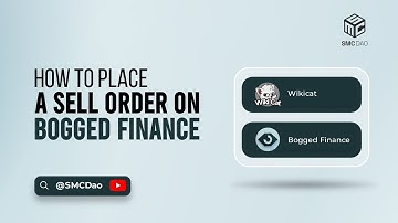 How To Place A Sell Order On Bogged Finance