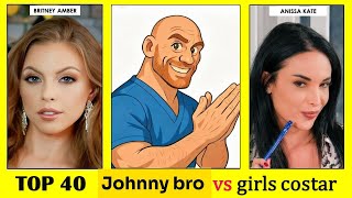 Johnny Bro Vs Girls Costar Part 1