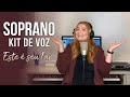 Kit de Voz | Este é seu lar | Soprano