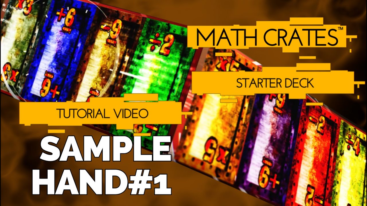 MATH CRATE™ - Tutorial (Sample Hand#1) - YouTube
