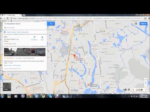 Insert google maps in website using HTML