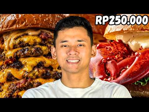 Rp250,000 Burger at a Cart VS a 5-Star Hotel