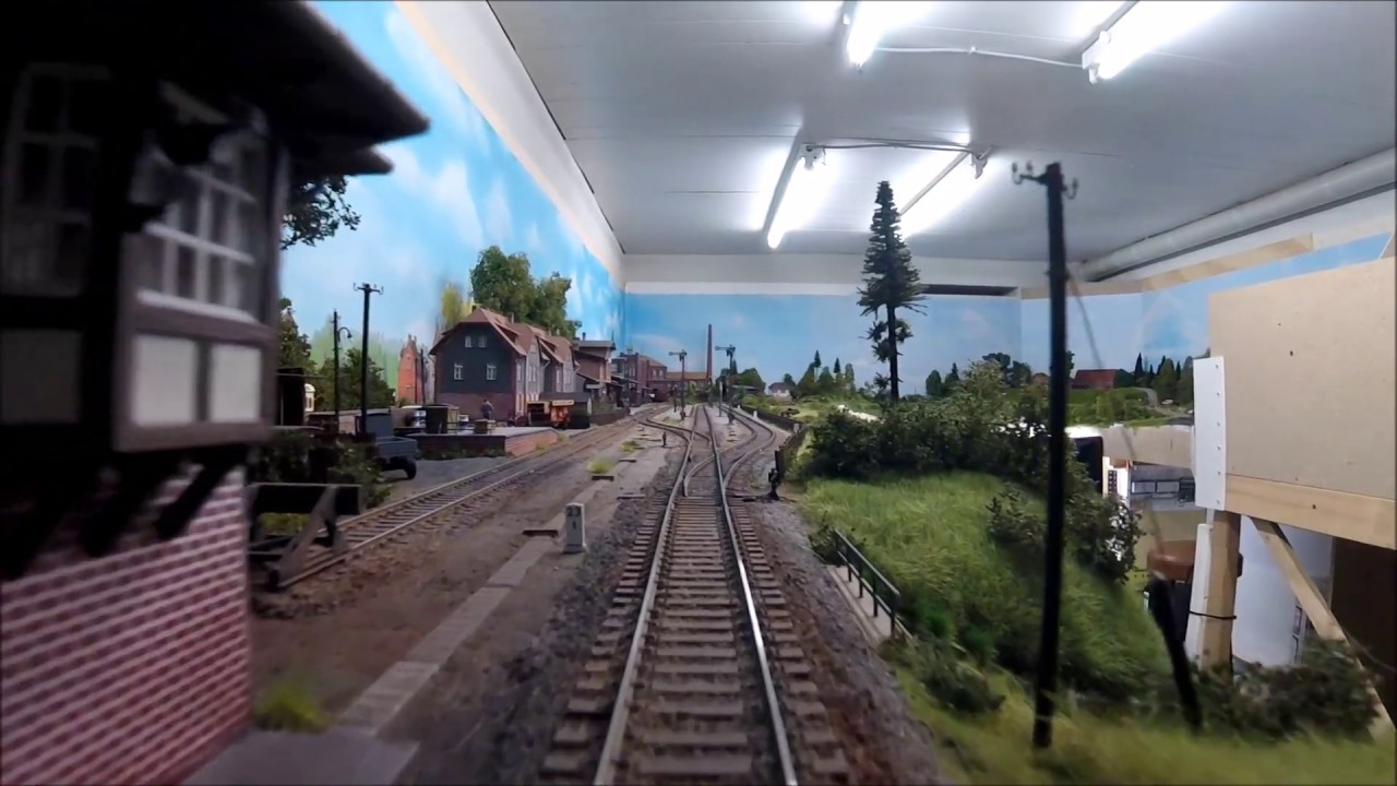 Rundfahrt über die ganze Anlage