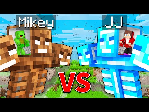 JJ S RICH Wither Vs Mikey S POOR Wither Survive Battle In Minecraft Maizen