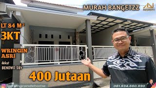 400Jutaan! Rumah Luas 6x13 3Kamar?? Murah banget! Dekat Benowo Surabaya