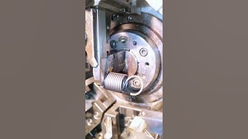 The making process of double hook spring Good tools and machinery make work easy