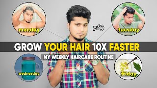 My Weekly Hair Care Routine For SOFTER & THICKER Hair | In Tamil | Saran Lifestyle