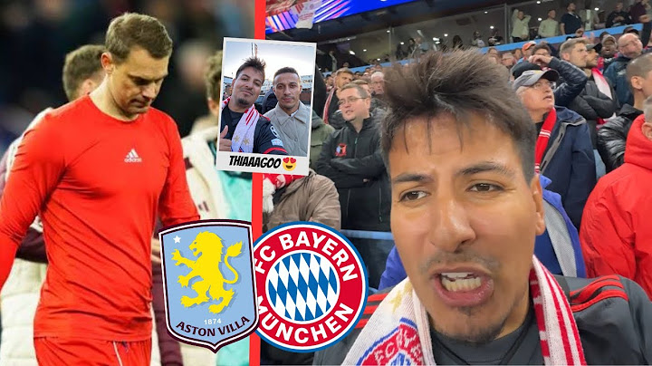 UNSERE ERSTE NIEDERLAGE 😩❌ + super Stimmung... | Aston Villa vs. FC Bayern München | CedrikTV