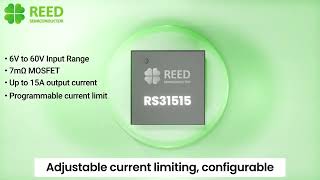 RS31515 60V 15A Stackable eFuse from Reed Semiconductor screenshot 3