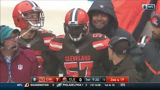 2016 – Week 14 –  Bengals 23 @ Browns 10