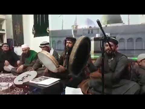 المداح السيد سعد السيد شريف النعيمي في الزاوية النعيمية في اسطنبول قصيدة ياربنا صل على المختار