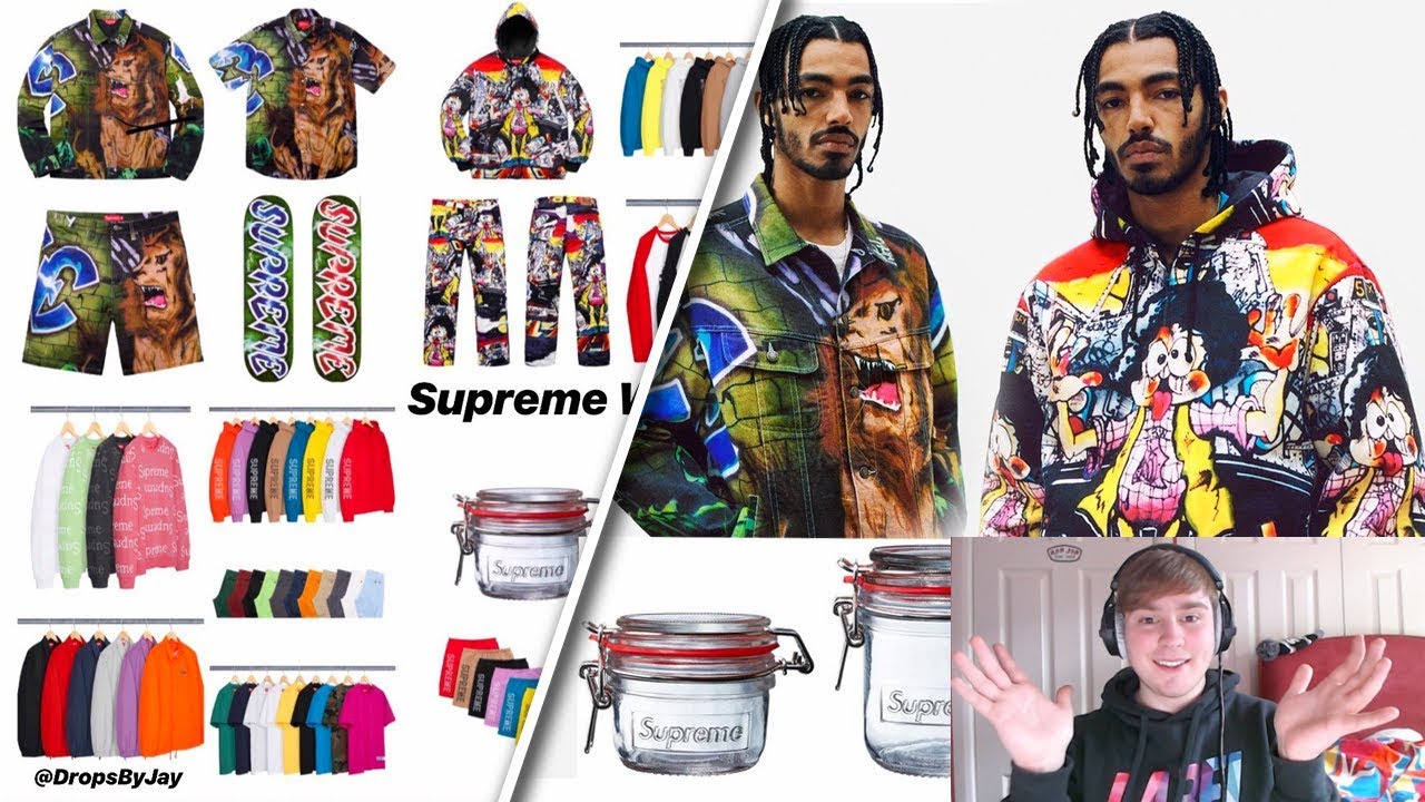Supreme SS18 Week 11 - Full Droplist & Thoughts