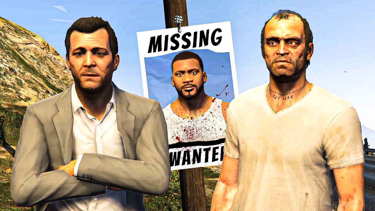 GTA 5 - Franklin is MISSING in Los Santos – Michael & Trevor’s Dangerous Search!