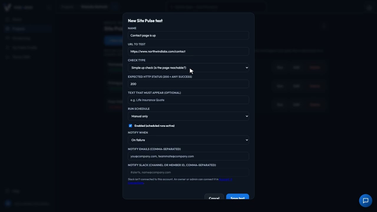 Video thumbnail: Site Pulse