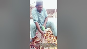 Corn Kernel Separator with Drill || Unique Idea