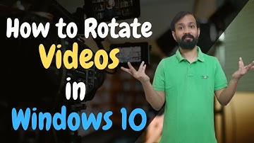 How To Rotate a Video in Windows 10 using free video editor in minutes