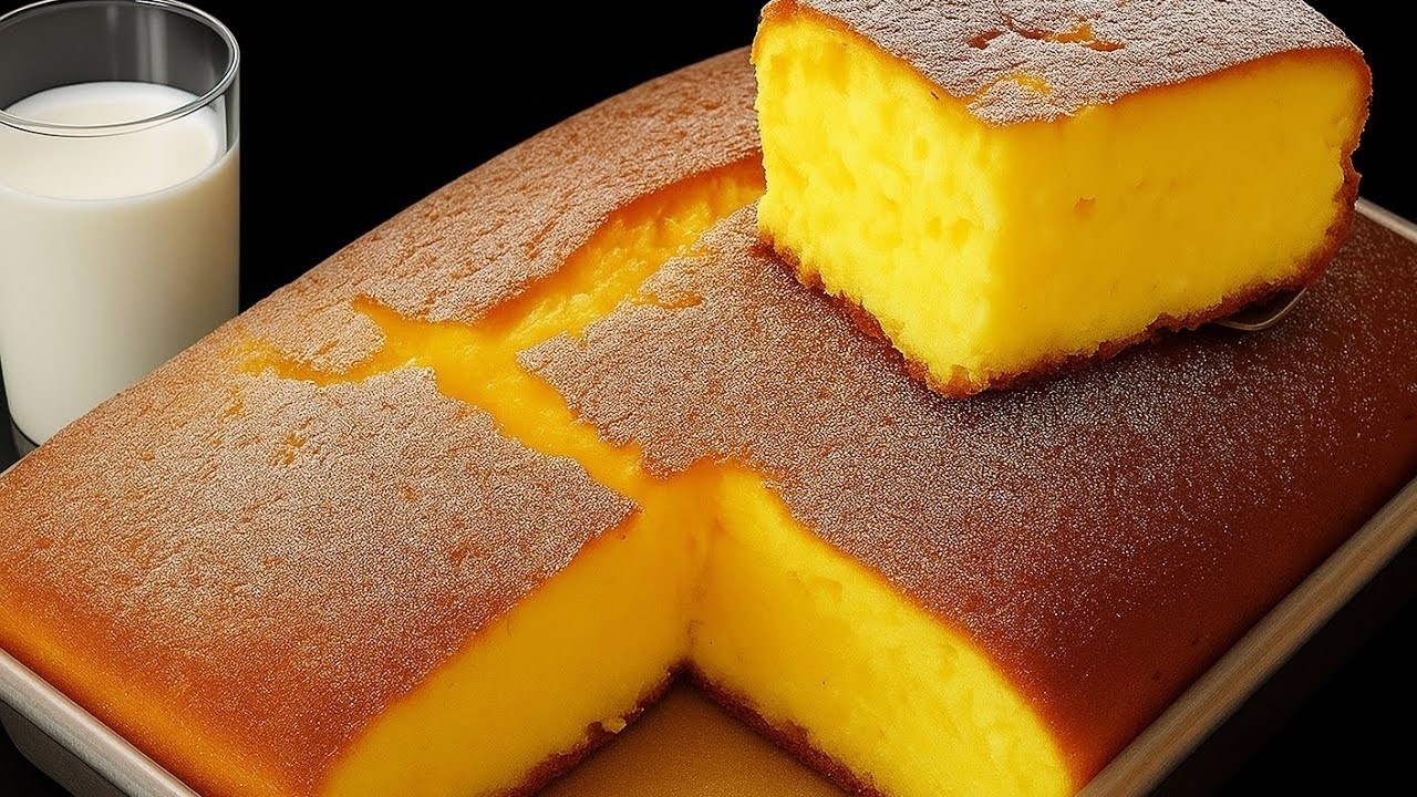 Milk Cake in 5 Minutes! Fluffy, Quick & Easy — Delicious