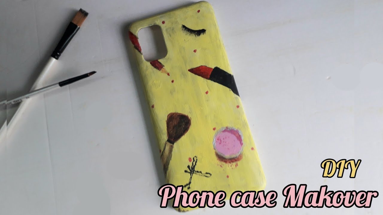 DIY Custom Phone Case Makeover (Make-up Edition). By Piqses Heart