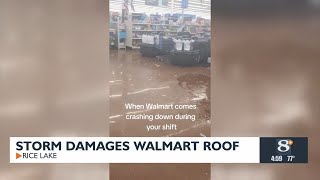 Celebrity Storm Damages Walmart Roof Rice Lake Profile