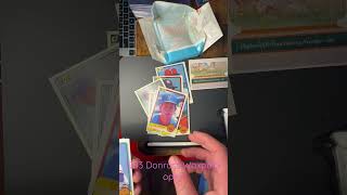 1983 Donruss baseball Waxpack open