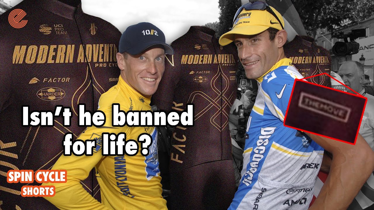 Why is Lance Armstrong allowed to sponsor George Hincapie's new cycling team?