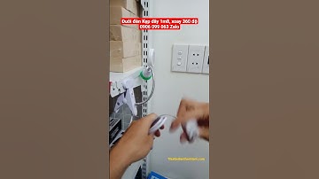 Đuôi đèn kẹp xoay 360 độ dây 1,8m, có công tắc trên dây. #thietbidienthanhtam 0906099063