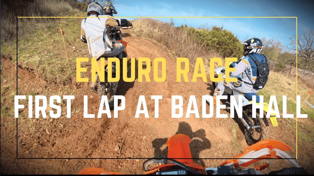 Enduro Race!! First Lap at Baden Hall WOR Events
