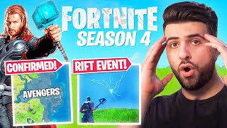 Huge Fortnite Season 4 Teasers Everything Explained
