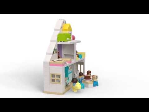 lego duplo modulinis namas