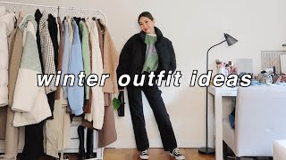 COMFY & CASUAL WINTER OUTFIT IDEAS (simple everyday outfits)